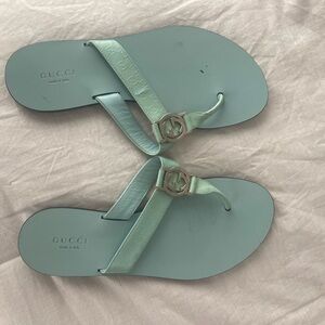 Gucci Women's Light Green Sandals